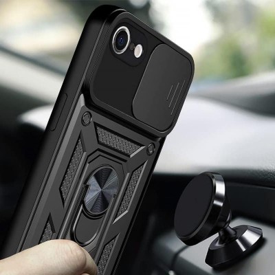 Чохол Ummi Camshield Serge Ring для Apple iPhone 7 / 8 / SE (2020) (4.7") Чорний Чохол Ummi Camshield Serge Ring для Apple iPhone 7 / 8 / SE (2020) (4.7") Чорний