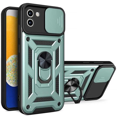 Чохол Ummi Camshield Serge Ring для Samsung Galaxy A03 Зелений Чохол Ummi Camshield Serge Ring для Samsung Galaxy A03 Зелений