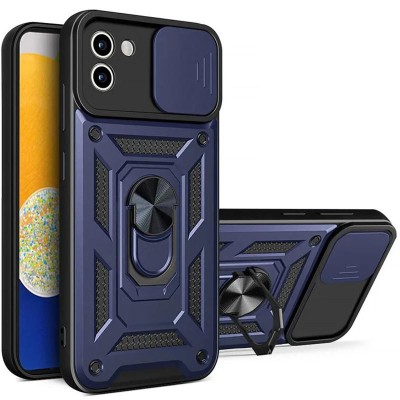 Чохол Ummi Camshield Serge Ring для Samsung Galaxy A03 Синій Чохол Ummi Camshield Serge Ring для Samsung Galaxy A03 Синій