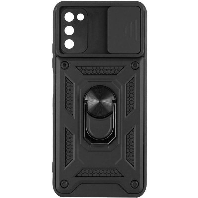 Чохол Ummi Camshield Serge Ring для Samsung Galaxy A03s Чорний Чохол Ummi Camshield Serge Ring для Samsung Galaxy A03s Чорний