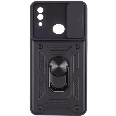 Чохол Ummi Camshield Serge Ring для Samsung Galaxy A10s Чорний