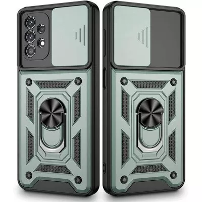 Чохол Ummi Camshield Serge Ring для Samsung Galaxy A13 4G Зелений