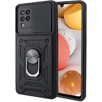 Чохол Ummi Camshield Serge Ring для Samsung Galaxy A22 4G / M32 Чорний