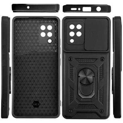 Чохол Ummi Camshield Serge Ring для Samsung Galaxy A22 4G / M32 Чорний