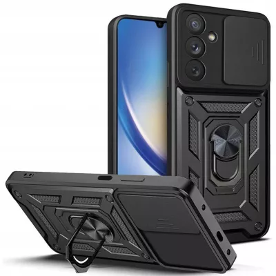 Чохол Ummi Camshield Serge Ring для Samsung Galaxy A54 5G Чорний