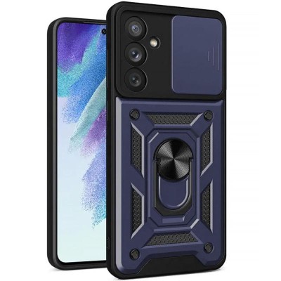 Чохол Ummi Camshield Serge Ring для Samsung Galaxy S24 FE Синій