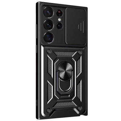 Чохол Ummi Camshield Serge Ring для Samsung Galaxy S25 Ultra Чорний Чохол Ummi Camshield Serge Ring для Samsung Galaxy S25 Ultra Чорний