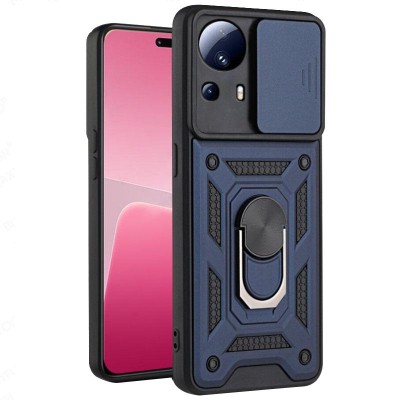 Чохол Ummi Camshield Serge Ring для Xiaomi 13 Lite Синій Чохол Ummi Camshield Serge Ring для Xiaomi 13 Lite Синій