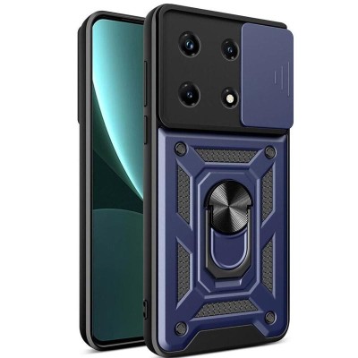 Чохол Ummi Camshield Serge Ring для Xiaomi 13 Синій Чохол Ummi Camshield Serge Ring для Xiaomi 13 Синій