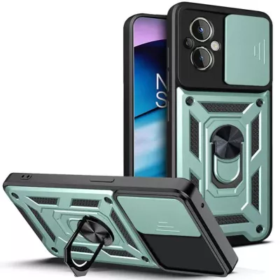 Чохол Ummi Camshield Serge Ring для Xiaomi Poco M5 Зелений