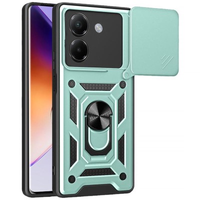Чохол Ummi Camshield Serge Ring для Xiaomi Poco M7 Pro 5G Зелений Чохол Ummi Camshield Serge Ring для Xiaomi Poco M7 Pro 5G Зелений