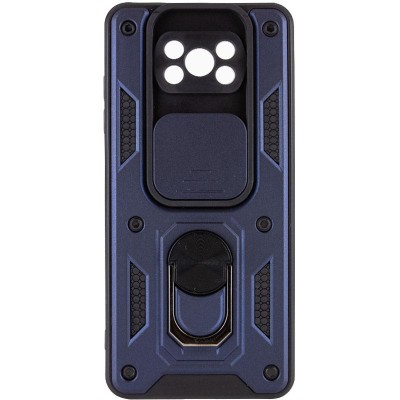 Чохол Ummi Camshield Serge Ring для Xiaomi Poco X3 NFC / Poco X3 Pro Синій Чохол Ummi Camshield Serge Ring для Xiaomi Poco X3 NFC / Poco X3 Pro Синій