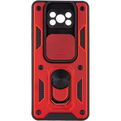 Чохол Ummi Camshield Serge Ring для Xiaomi Poco X3 NFC / Poco X3 Pro Червоний Чохол Ummi Camshield Serge Ring для Xiaomi Poco X3 NFC / Poco X3 Pro Червоний