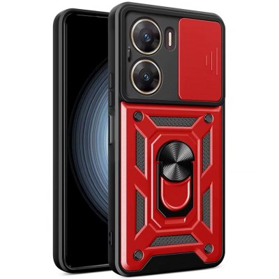 Чохол Ummi Camshield Serge Ring для Xiaomi Poco X7 Pro Червоний Чохол Ummi Camshield Serge Ring для Xiaomi Poco X7 Pro Червоний