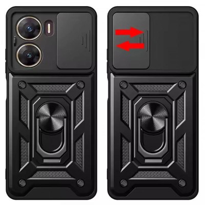 Чохол Ummi Camshield Serge Ring для Xiaomi Poco X7 Pro Чорний Чохол Ummi Camshield Serge Ring для Xiaomi Poco X7 Pro Чорний