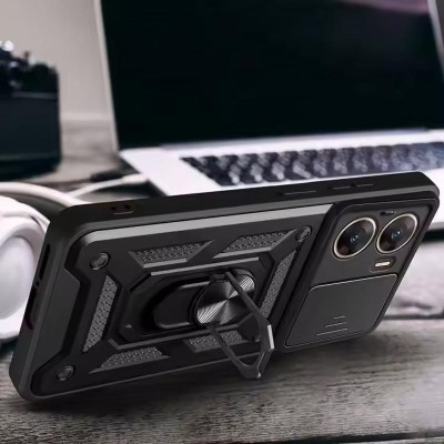 Чохол Ummi Camshield Serge Ring для Xiaomi Poco X7 Pro Чорний Чохол Ummi Camshield Serge Ring для Xiaomi Poco X7 Pro Чорний