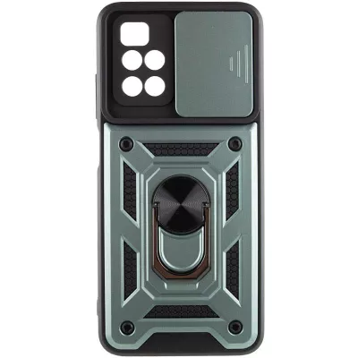 Чохол Ummi Camshield Serge Ring для Xiaomi Redmi 10 Зелений