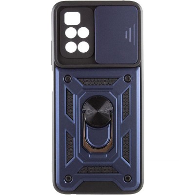 Чохол Ummi Camshield Serge Ring для Xiaomi Redmi 10 Синій Чохол Ummi Camshield Serge Ring для Xiaomi Redmi 10 Синій