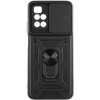 Чохол Ummi Camshield Serge Ring для Xiaomi Redmi 10 Чорний