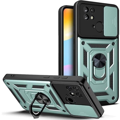 Чохол Ummi Camshield Serge Ring для Xiaomi Redmi 10C Зелений Чохол Ummi Camshield Serge Ring для Xiaomi Redmi 10C Зелений