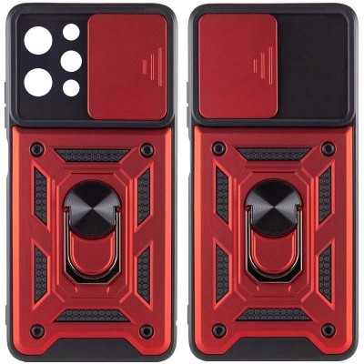 Чохол Ummi Camshield Serge Ring для Xiaomi Redmi 12 / Poco M6 Pro 5G Червоний Чохол Ummi Camshield Serge Ring для Xiaomi Redmi 12 / Poco M6 Pro 5G Червоний