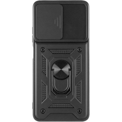 Чохол Ummi Camshield Serge Ring для Xiaomi Redmi 12 / Poco M6 Pro 5G Чорний