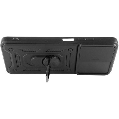 Чохол Ummi Camshield Serge Ring для Xiaomi Redmi 12 / Poco M6 Pro 5G Чорний