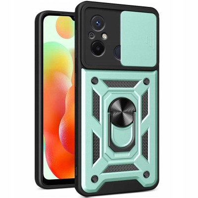 Чохол Ummi Camshield Serge Ring для Xiaomi Redmi 12C Зелений Чохол Ummi Camshield Serge Ring для Xiaomi Redmi 12C Зелений