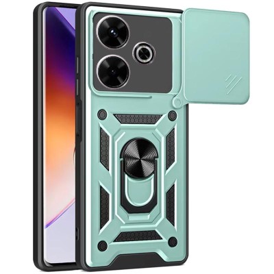 Чохол Ummi Camshield Serge Ring для Xiaomi Redmi 13 4G / Poco M6 4G Зелений Чохол Ummi Camshield Serge Ring для Xiaomi Redmi 13 4G / Poco M6 4G Зелений