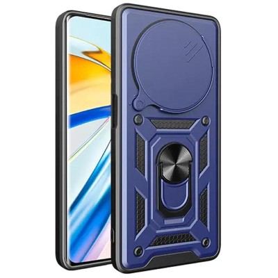 Чохол Ummi Camshield Serge Ring для Xiaomi Redmi 14C / A4 / Poco C75 / M7 Синій Чохол Ummi Camshield Serge Ring для Xiaomi Redmi 14C / A4 / Poco C75 / M7 Синій