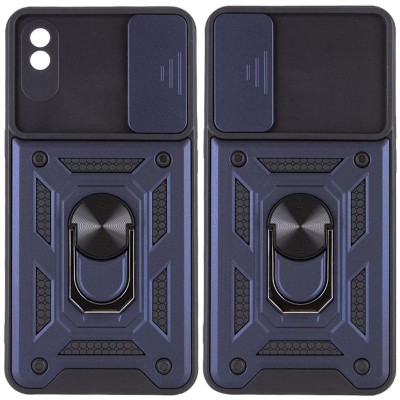 Чохол Ummi Camshield Serge Ring для Xiaomi Redmi 9A Синій Чохол Ummi Camshield Serge Ring для Xiaomi Redmi 9A Синій