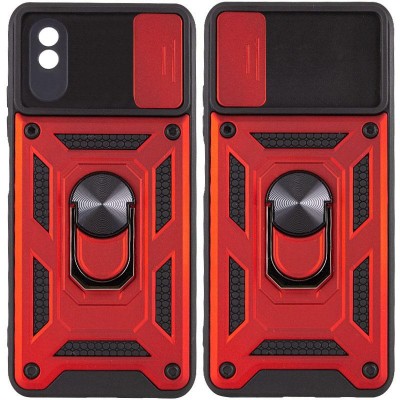 Чохол Ummi Camshield Serge Ring для Xiaomi Redmi 9A Червоний Чохол Ummi Camshield Serge Ring для Xiaomi Redmi 9A Червоний