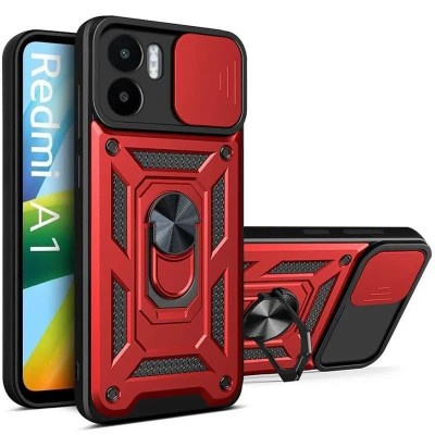 Чохол Ummi Camshield Serge Ring для Xiaomi Redmi A1 / A2 Червоний Чохол Ummi Camshield Serge Ring для Xiaomi Redmi A1 / A2 Червоний