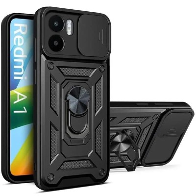 Чохол Ummi Camshield Serge Ring для Xiaomi Redmi A1 / A2 Чорний Чохол Ummi Camshield Serge Ring для Xiaomi Redmi A1 / A2 Чорний