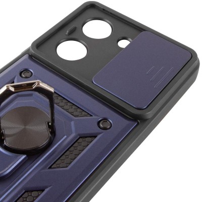 Чохол Ummi Camshield Serge Ring для Xiaomi Redmi A5 / Poco C71 Синій