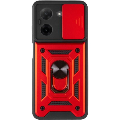 Чохол Ummi Camshield Serge Ring для Xiaomi Redmi A5 / Poco C71 Червоний