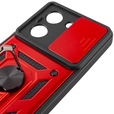 Чохол Ummi Camshield Serge Ring для Xiaomi Redmi A5 / Poco C71 Червоний