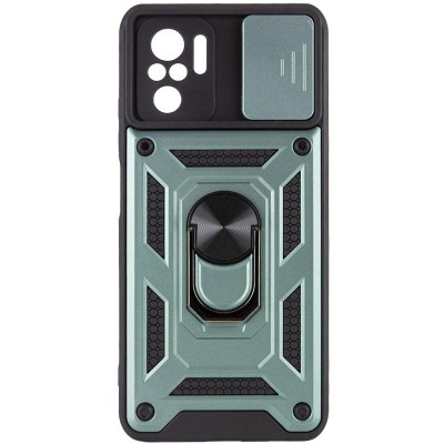 Чохол Ummi Camshield Serge Ring для Xiaomi Redmi Note 10 / Note 10s / Poco M5s Зелений Чохол Ummi Camshield Serge Ring для Xiaomi Redmi Note 10 / Note 10s / Poco M5s Зелений