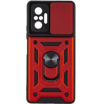 Чохол Ummi Camshield Serge Ring для Xiaomi Redmi Note 10 Pro / 10 Pro Max Червоний Чохол Ummi Camshield Serge Ring для Xiaomi Redmi Note 10 Pro / 10 Pro Max Червоний
