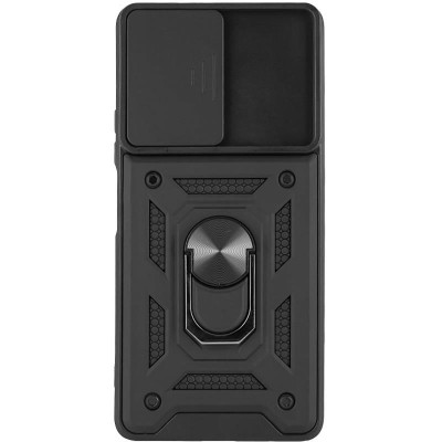 Чохол Ummi Camshield Serge Ring для Xiaomi Redmi Note 10 Pro / 10 Pro Max Чорний