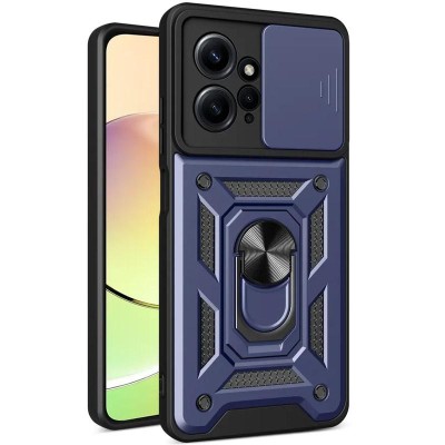 Чохол Ummi Camshield Serge Ring для Xiaomi Redmi Note 12 4G Синій Чохол Ummi Camshield Serge Ring для Xiaomi Redmi Note 12 4G Синій