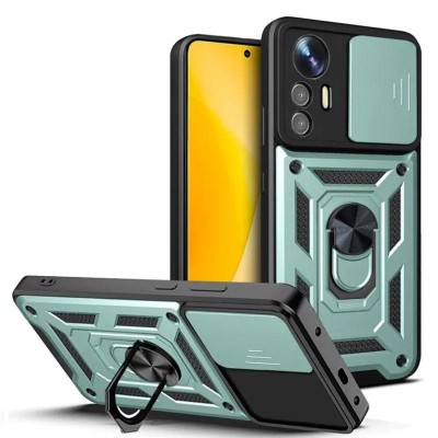 Чохол Ummi Camshield Serge Ring для Xiaomi Redmi Note 12S Зелений Чохол Ummi Camshield Serge Ring для Xiaomi Redmi Note 12S Зелений