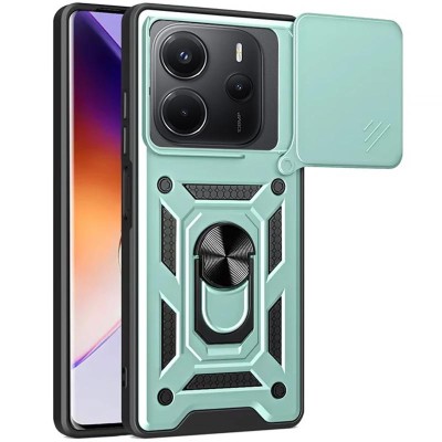 Чохол Ummi Camshield Serge Ring для Xiaomi Redmi Note 14 4G (Europe version) Зелений Чохол Ummi Camshield Serge Ring для Xiaomi Redmi Note 14 4G (Europe version) Зелений
