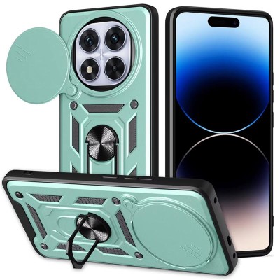 Чохол Ummi Camshield Serge Ring для Xiaomi Redmi Note 14 Pro+ Зелений Чохол Ummi Camshield Serge Ring для Xiaomi Redmi Note 14 Pro+ Зелений