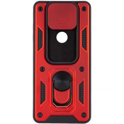 Чохол Ummi Camshield Serge Ring для Xiaomi Redmi Note 9 / Redmi 10X Червоний