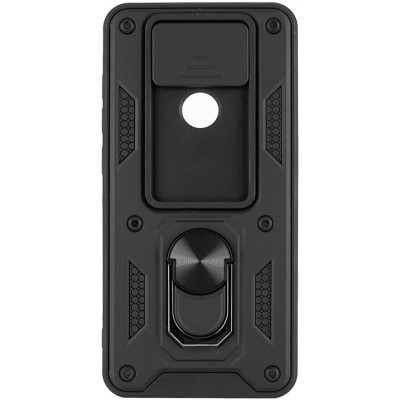 Чохол Ummi Camshield Serge Ring для Xiaomi Redmi Note 9 / Redmi 10X Чорний