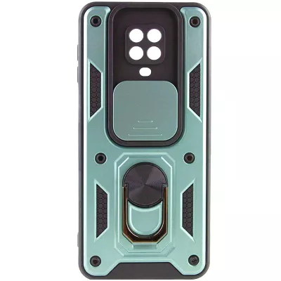 Чохол Ummi Camshield Serge Ring для Xiaomi Redmi Note 9s / Note 9 Pro / 9 Pro Max Зелений