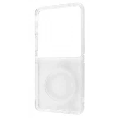 Чохол WAVE Clear Case (PC+TPU) with Magnetic Ring Samsung Galaxy Flip 7 clear