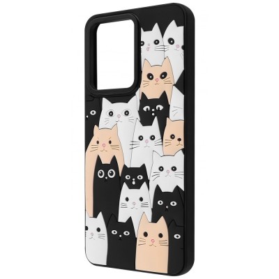Чохол WAVE Doodle Case Xiaomi Redmi 13C 4G/Poco C65 cats