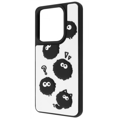 Чохол WAVE Doodle Case Xiaomi Redmi Note 14 4G (Global) black fluffy